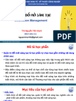 3. Slide - Quản Trị Đổi Mới Sáng Tạo - SV