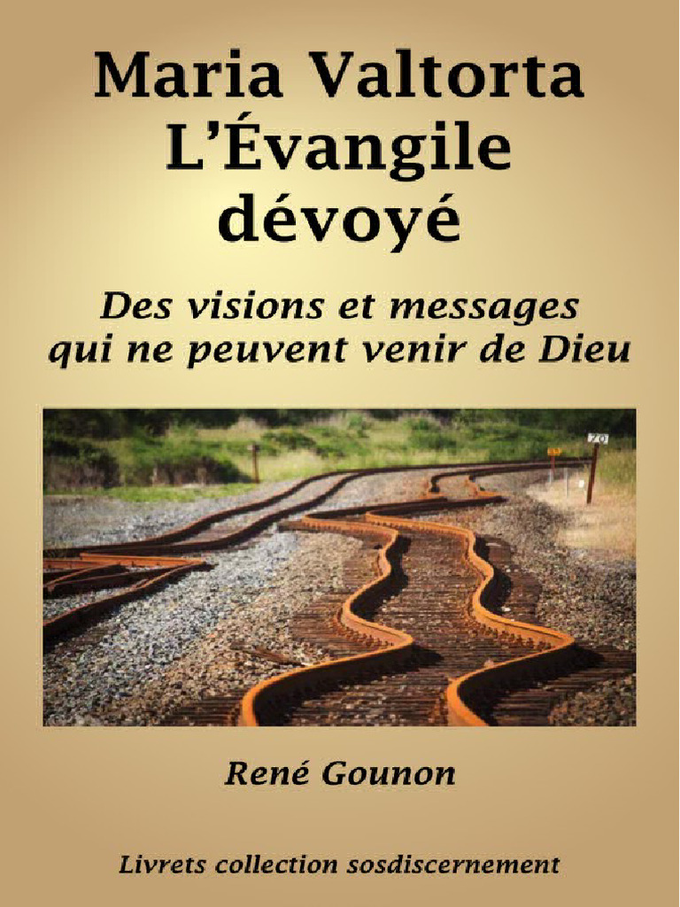 Maria Valtorta : L'Evangile contesté | PDF | Évangile selon Jean | Pie XII