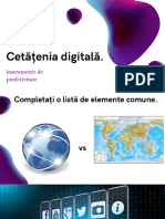 Cetățenia Digitală.