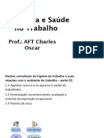 Noções Conceituais de Higiene Do Trabalho e Suas Relações Com o Ambiente de Trabalho - Parte 01