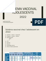 Schéma Vaccinal Adolescents 2022 DR Weynants