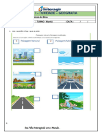 Teste 1 Da 1 Unidade Geografia JOÃO