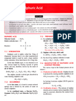 Selina Class 10 Chemistry Chapter 11 Sulphuric Acid