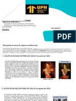 BUSQUEDA DE CASOS DE RUPTURA CONSTITUCIONAL Y RESUMEN CON IDEAS PRINCIPALES DE LA SENTENCIA DLE