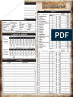 Character Sheet