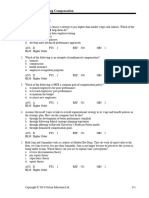 Chapter 9 Managing Compensation: Multiple Choice