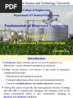 5 Bioprocess Engineering CH 5