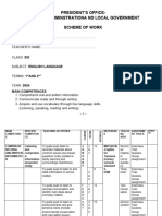 English Six Scheme