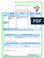 Sesion Tutoria Organizo para Mi Año Escolar