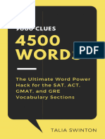 The Ultimate Word Power Hack for the SAT, ACT, GMAT, and GRE Vocabulary Sections