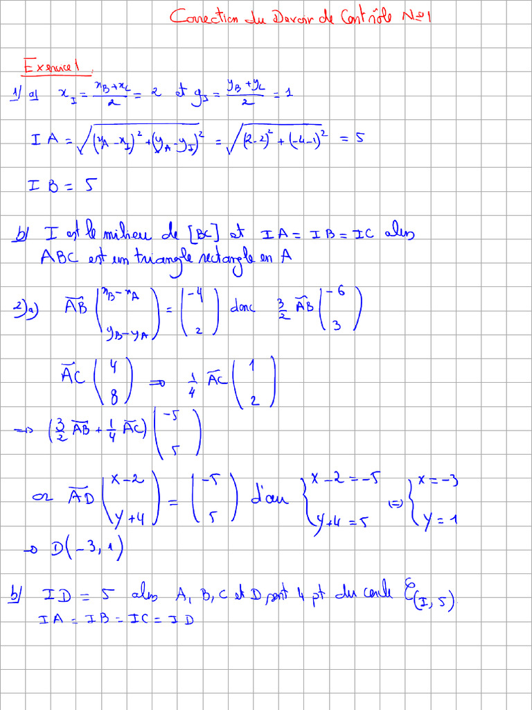 Correction Dc1b Hatem 21 22 | PDF