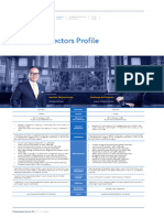 D.2.5. Board of Directors Profile