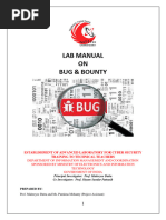 Lab Manual On Bug - Bounty