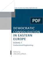 Democratic Consolidation in Eastern Europe Volume 1 Institutional Engineering (Oxford Studies in Democratization) (Jan Zielonka) (Z-Library)