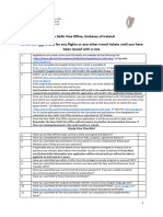 Student Information Leaflet Checklist