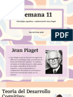 Jean Pieget Teoria Cognitiva-Conductual