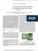 A Review On Switching Slew Rate Control For Silicon Carbide Devices Using Active Gate Drivers
