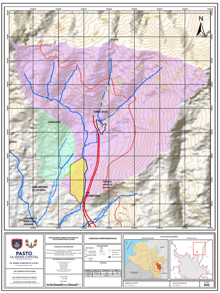 1 cuencas | PDF | Datos geográficos e información | Geometría analítica