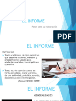 EL INFORME Con Norma ICONTEC