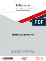 NORMAS ACADÉMICAS