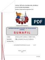 Monografia - Sunafil