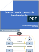 OBL 2004. Construcción Del Concepto de Derecho Subjetivo