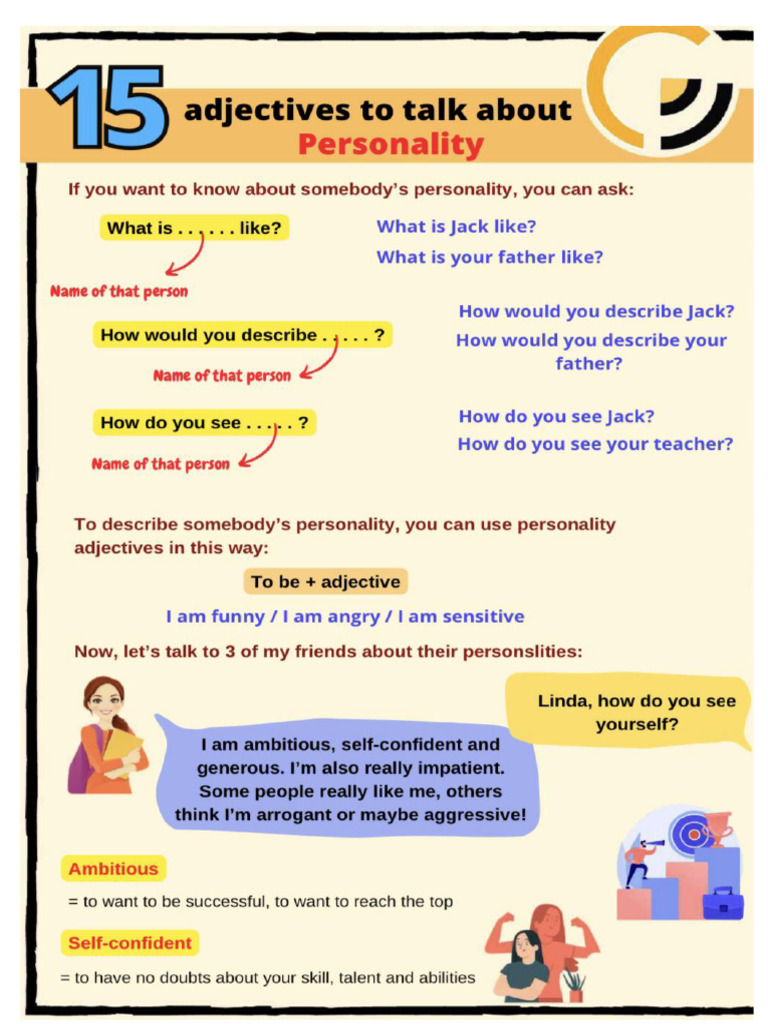 Personal Adjectives | PDF