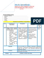 3° Sesión Día 4 Cyt Identificamos Las Características de Los Órganos Receptores Del Oido, Gusto y Tact