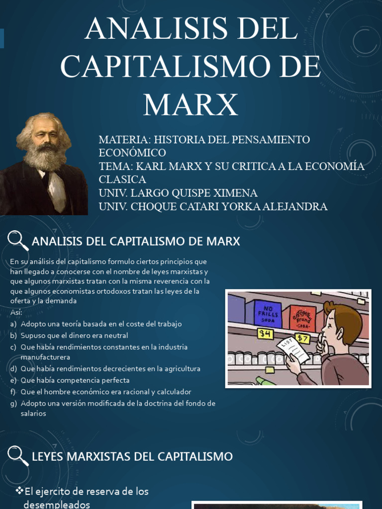 Críticas de Marx al Capitalismo | PDF | Capitalismo | Ciclo comercial