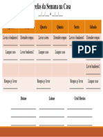 Tarefas semanal