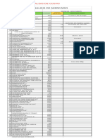 AVANCE DE ANALIS DE COSTO