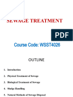 Sewage Treatment (Wsst4026)