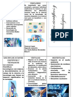 Algunos AVANCES Tecnológicos Y DE LA CIENCIA SON