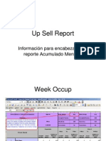 Up Sell Report Info Encabezado