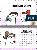 CALENDÁRIO 2024 Flork