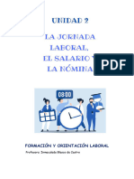 FOL T2 La Jornada Laboral, Salario y Nómina