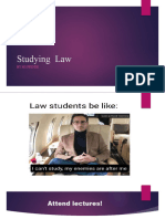 Studying Law