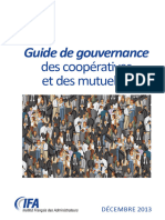 Guide de Gouvernance Des Coopératives Et Des Mutuelles Institut Français Des Administrateurs Décembre 2013