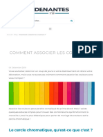 Comment Associer Les Couleurs - Denantes