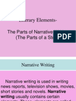 Literary Elements-: The Parts of Narrative Writing (The Parts of A Story)