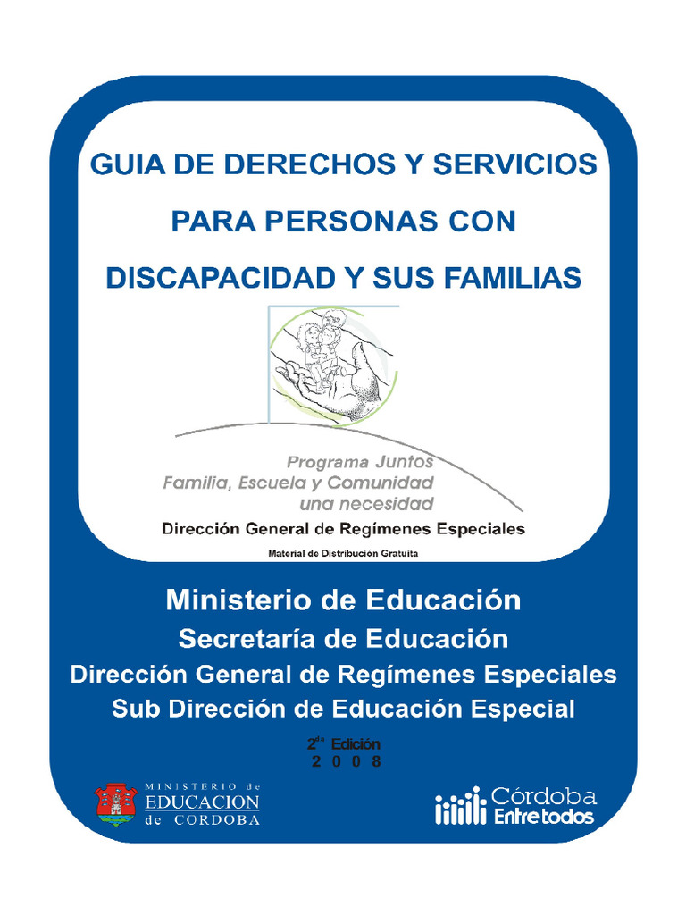 Guia de Derechos para Personas Con Discapacidad | PDF | Invalidez ...
