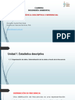 Clase de Organización de Datos: Distribución de Frecuencia PDF