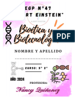 Biotecnología Albert Einstein