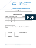 e-waste operation and control procedure