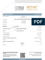 Actvet Licence 2022-2023