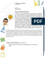 Tema 3 Fisica Magnitudes F. 5to S