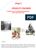 Métropoles Et Colonies - I) B) .PPTM