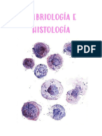 Embriologia e histología