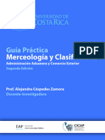 Cespedes, A. Merceologia y Clasificación, 2da Edición, Costa Rica.