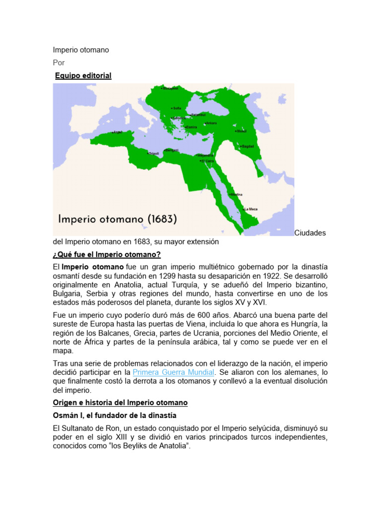 Imperio otomano | PDF | imperio Otomano | imperio Bizantino